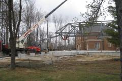 Structural Steel For Pool House 